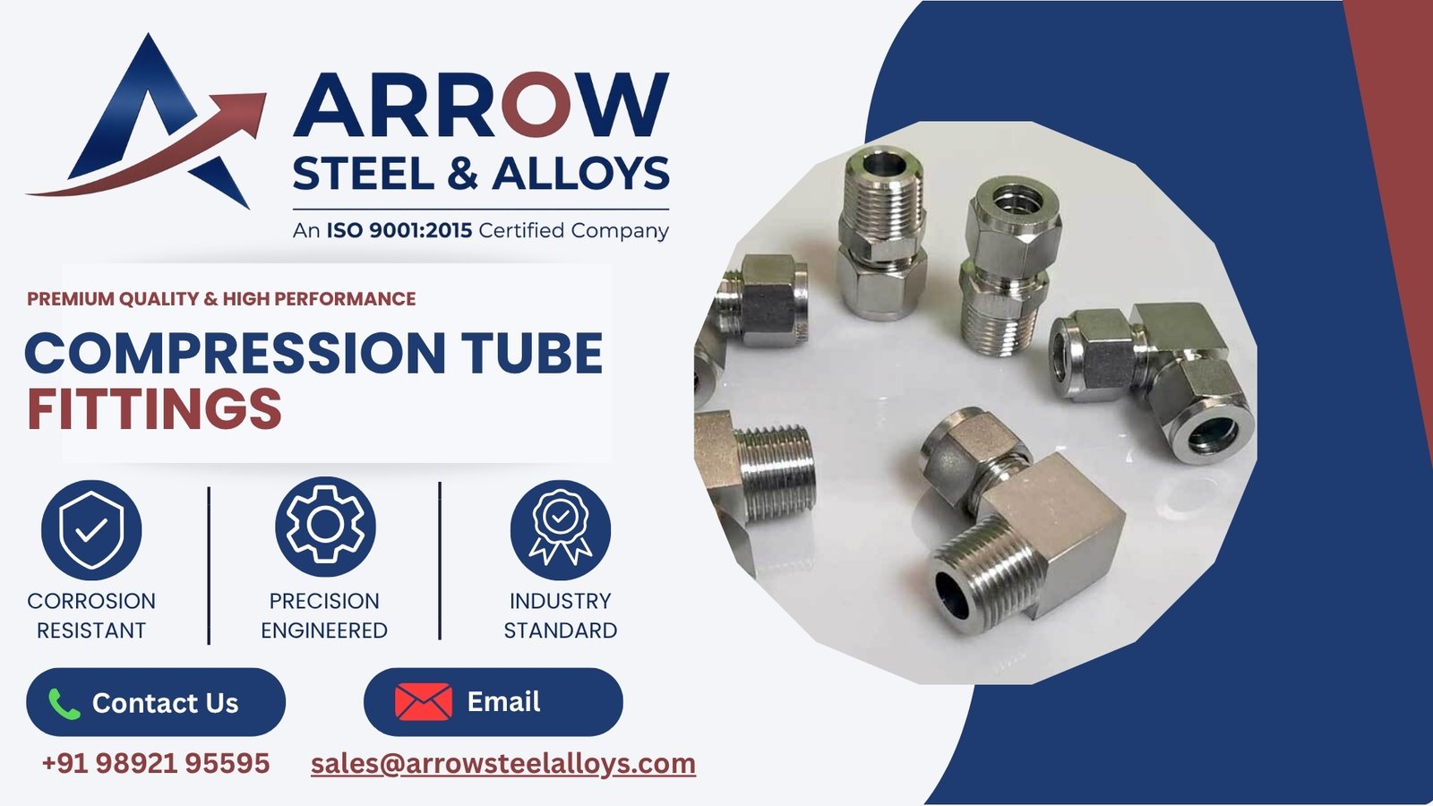 Compression Tube Fittings Manufacturer in India