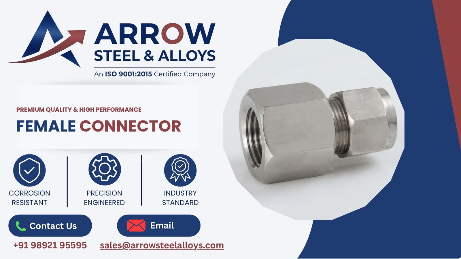 Female Connector Manufacturer in India