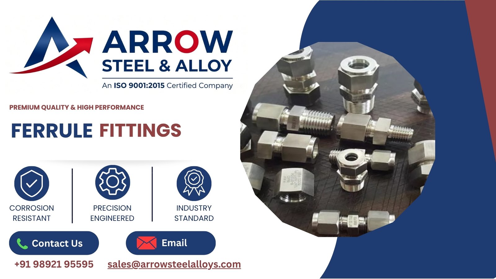 Ferrule Fittings Manufacturer in India