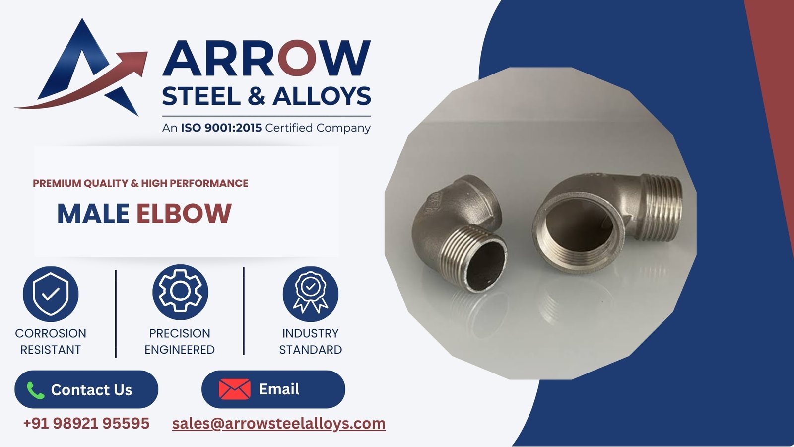 Male Elbow Manufacturer in India