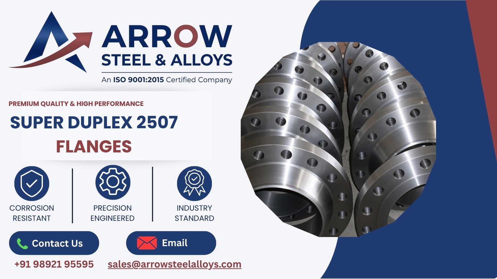 Super Duplex 2507 Flanges Manufacturer in India